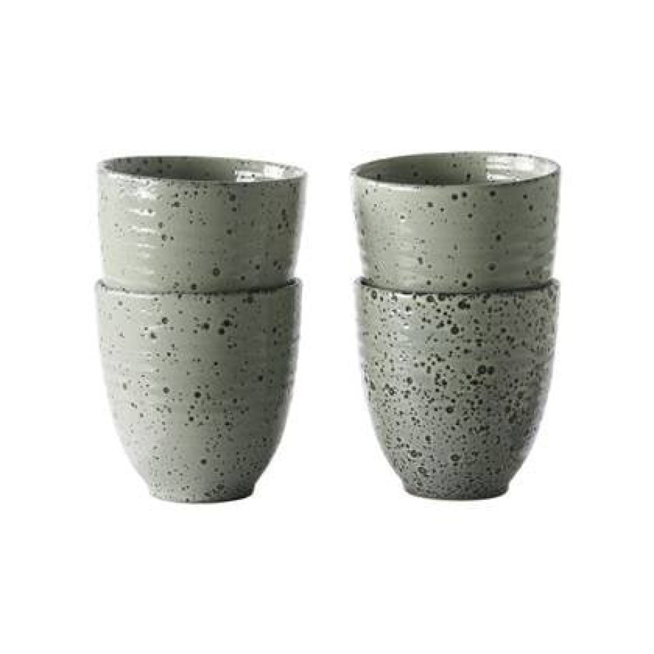 HKliving Gradient Ceramics Mok Set van 4 afbeelding 1