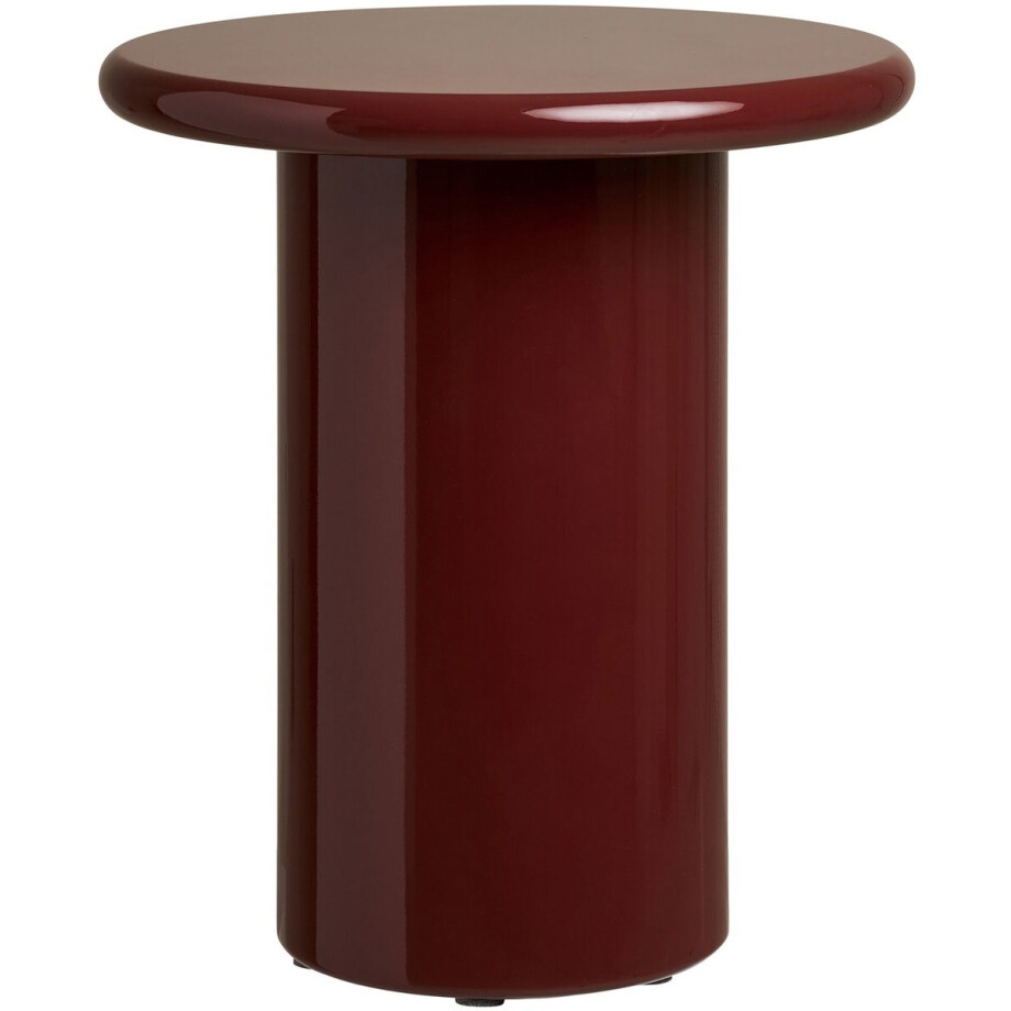 House Nordic Bijzettafel Otago - Rond Bordeaux - Ø45x50cm House Nordic Bijzettafel Otago - Rond Bordeaux - Ø45x50cm afbeelding 1