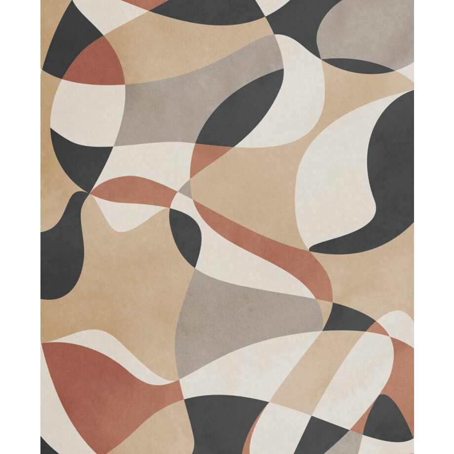 Modern Wandkleed fotoprint 120x140cm Modern Wandkleed fotoprint 120x140cm afbeelding 1