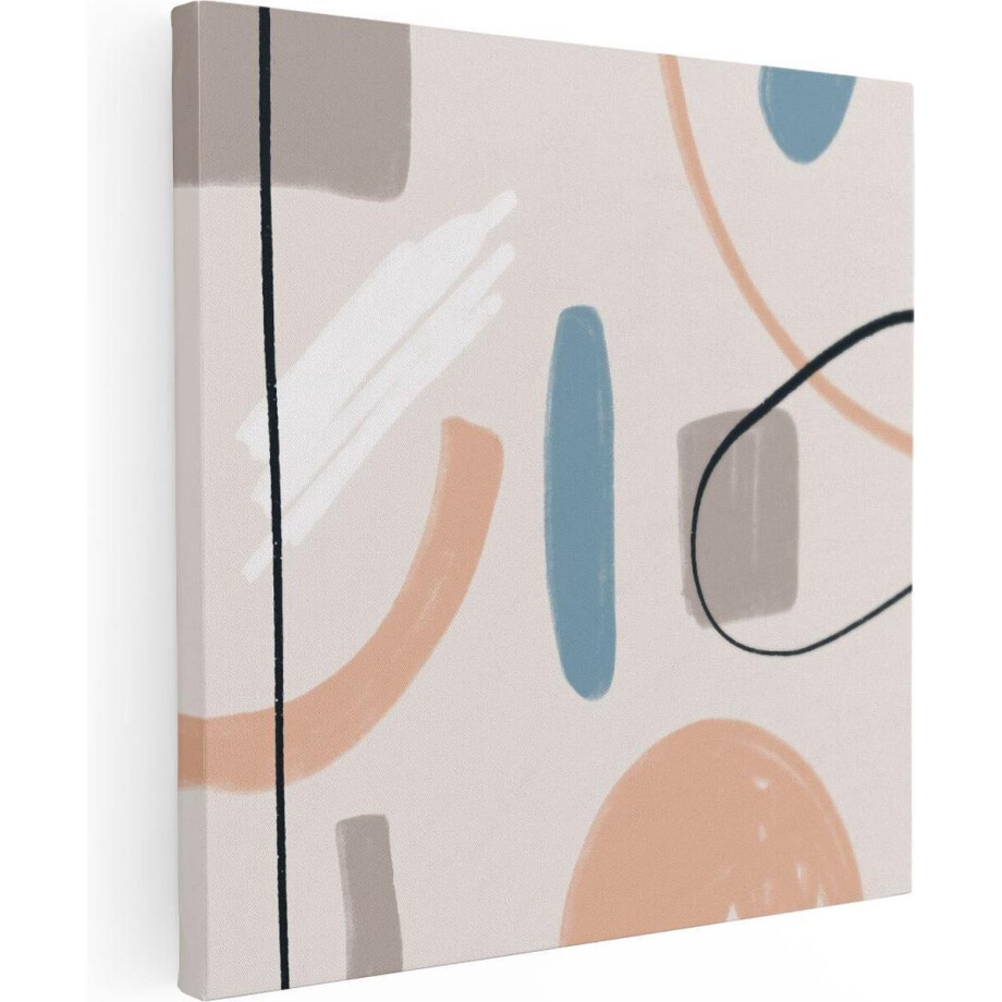 Artaza Canvas Schilderij Abstracte Kunst - Scandinavische Style - 40x40 - Klein - Foto Op Canvas - Canvas Print Artaza Canvas Schilderij Abstracte Kunst - Scandinavische Style - 40x40 - Klein - Foto Op Canvas - Canvas Print afbeelding 1