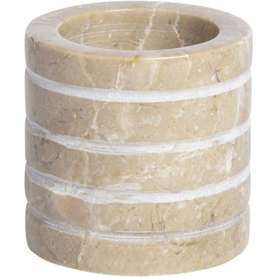 PTMD Marmer Waxinelichthouder, Theelicht - Crème (3 stuks) PTMD Marmer Waxinelichthouder, Theelicht - Crème (3 stuks) afbeelding 1