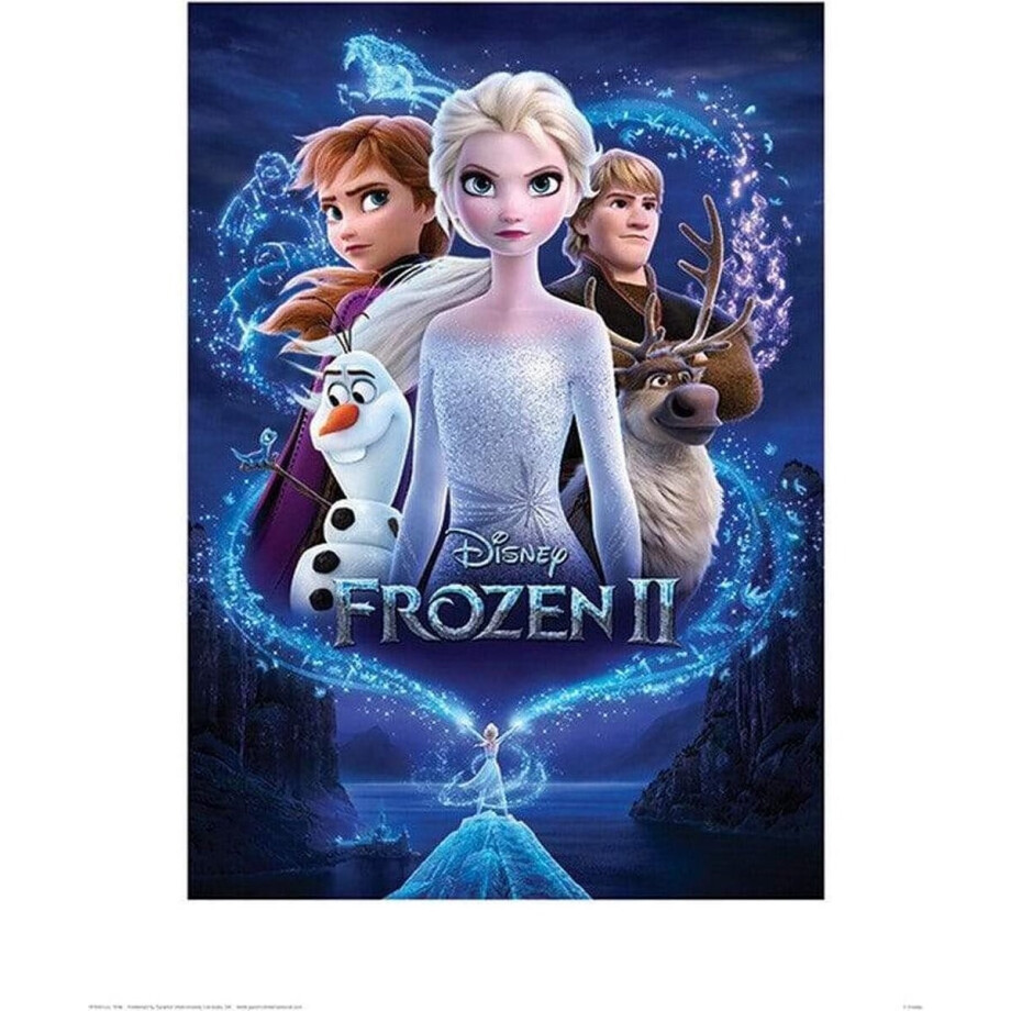 Pyramid Poster - Frozen Magic - 40 X 30 Cm - Multicolor Pyramid Poster - Frozen Magic - 40 X 30 Cm - Multicolor afbeelding 1