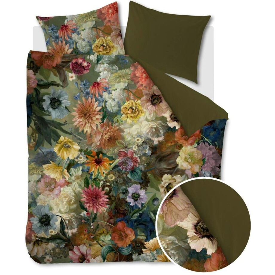 At Home by BeddingHouse Forever Flowers Dekbedovertrek - Multi - 200 x 200/220 cm + 2x 60 x 70 cm At Home by BeddingHouse Forever Flowers Dekbedovertrek - Multi - 200 x 200/220 cm + 2x 60 x 70 cm afbeelding 1
