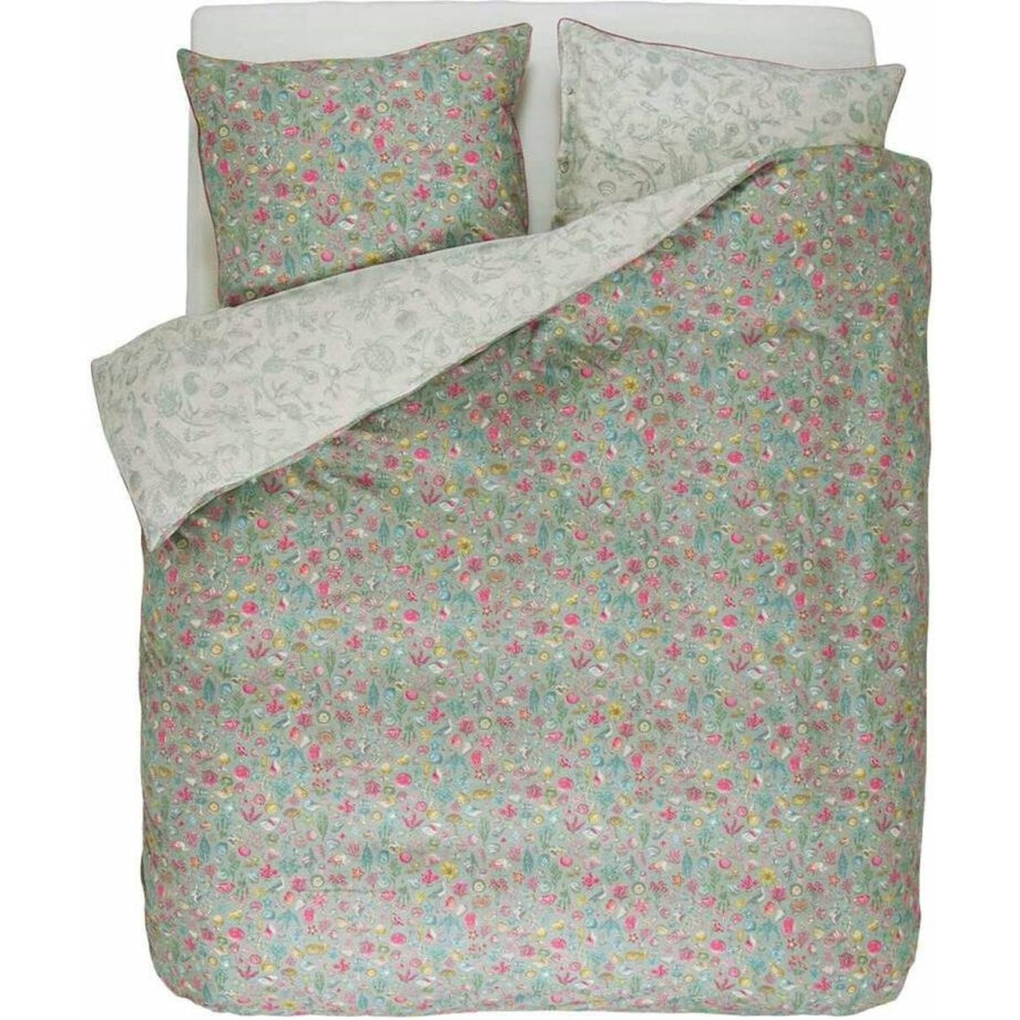 PiP Studio Little Sea Dekbedovertrek - Lits-jumeaux - 240x200/220 cm - Green afbeelding 1