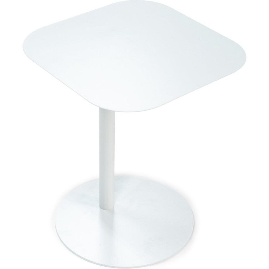 Spinder Design Bijzettafel HELLA - Wit - 50 Hoog - Staal afbeelding 1