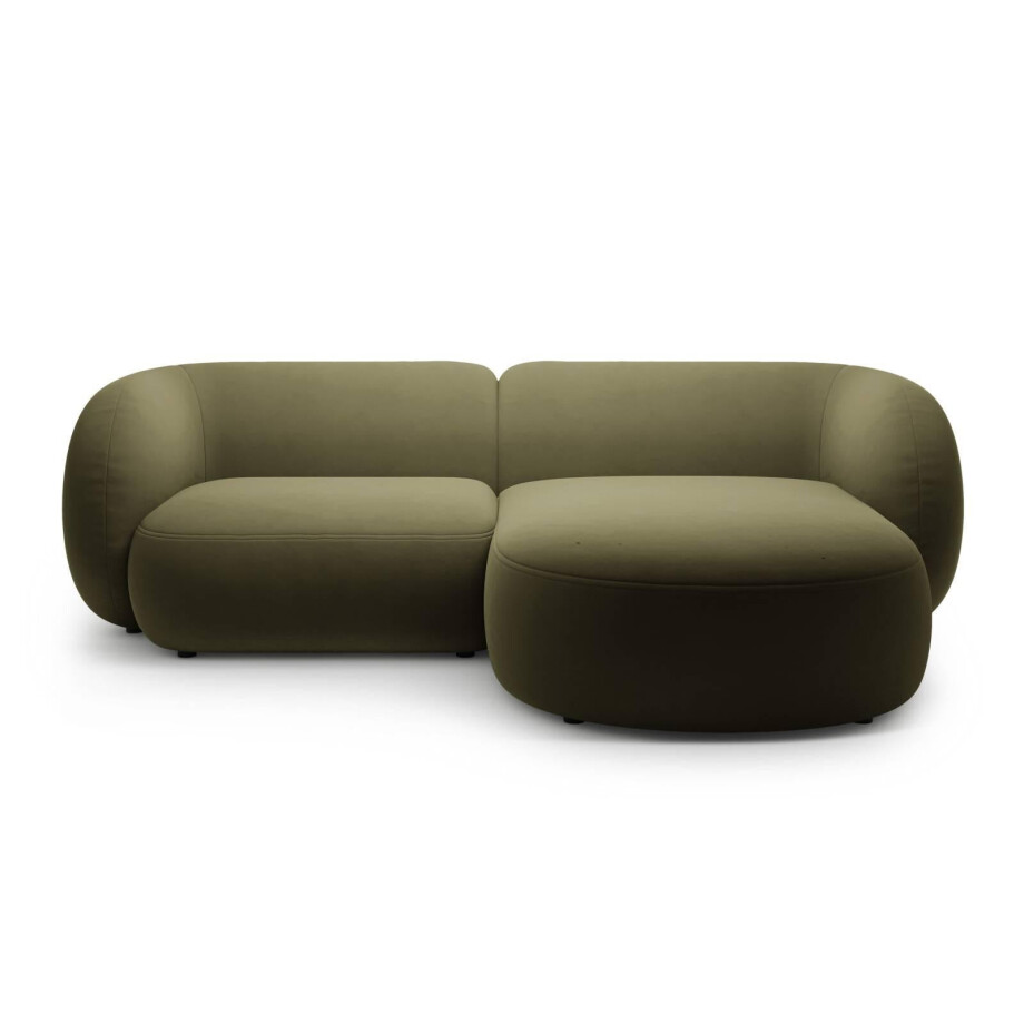 Hoekbank Kate rechts velvet | Micadoni Hoekbank Kate rechts velvet | Micadoni afbeelding 1