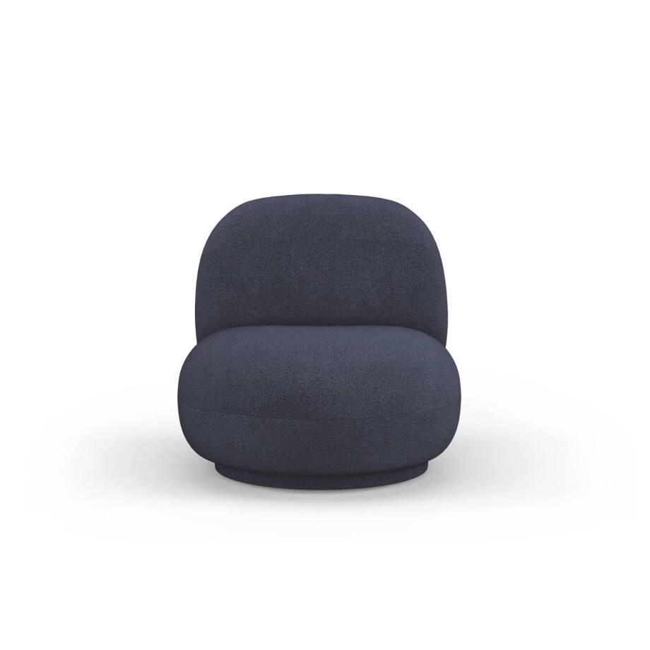 Draaibare fauteuil Chuck bouclé | Micadoni Home Draaibare fauteuil Chuck bouclé | Micadoni Home afbeelding 1
