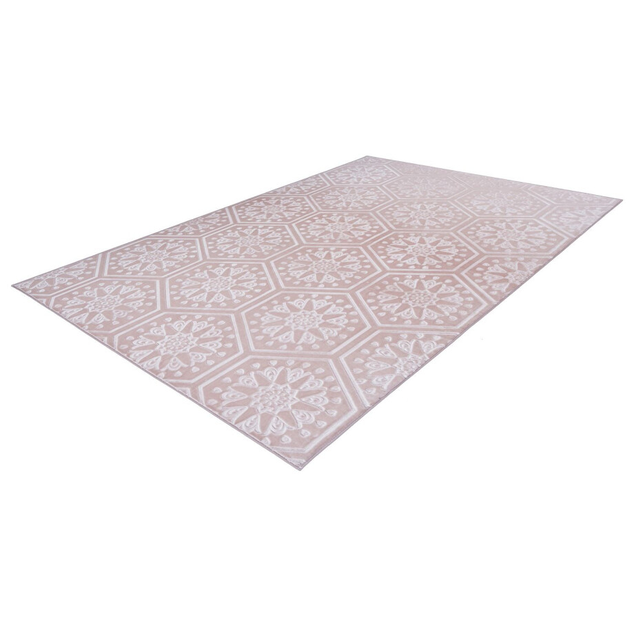 Arte Espina Vloerkleed Monroe (Roze 200, 80cm x 150cm) afbeelding 1