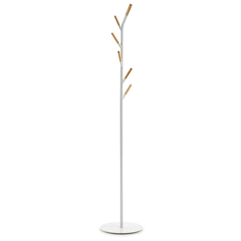 Kave Home Kapstok 'Nerb', kleur Wit Kave Home Kapstok 'Nerb', kleur Wit afbeelding 1
