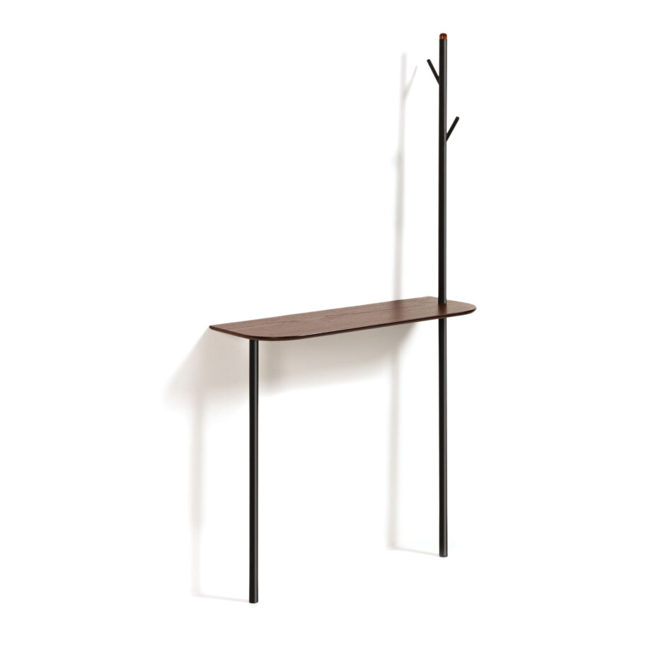 Kave Home Staande Kapstok 'Marcolina' met wandplank Kave Home Staande Kapstok 'Marcolina' met wandplank afbeelding 1