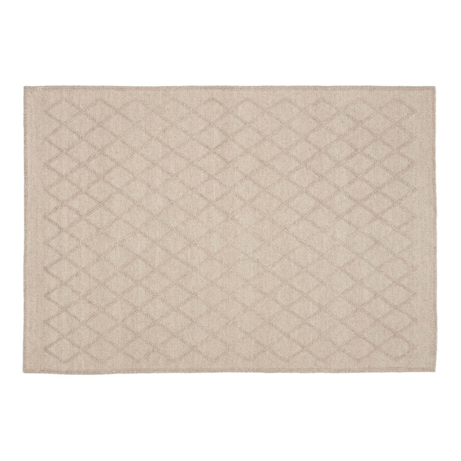 Kave Home Vloerkleed 'Sybil' 160 x 230cm, kleur Beige Kave Home Vloerkleed 'Sybil' 160 x 230cm, kleur Beige afbeelding 1