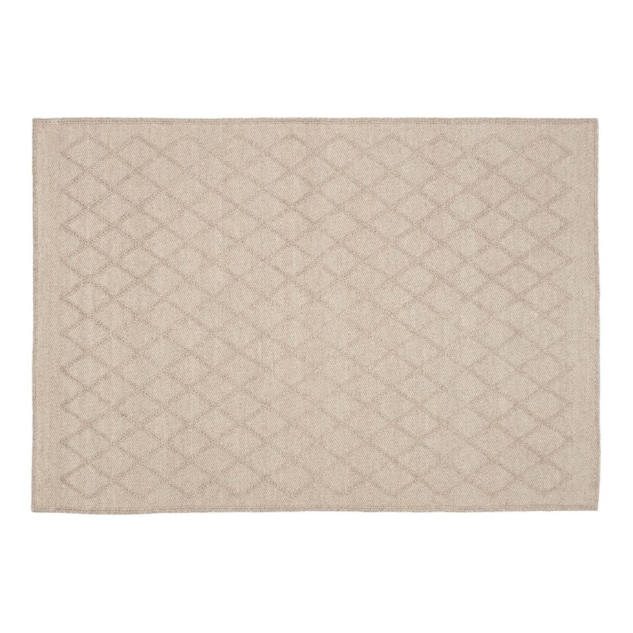 Kave Home Vloerkleed 'Sybil' 160 x 230cm, kleur Beige afbeelding 1