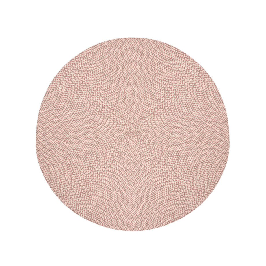 Kave Home Rond Vloerkleed 'Rodhe' 150cm, kleur Terracotta Kave Home Rond Vloerkleed 'Rodhe' 150cm, kleur Terracotta afbeelding 1