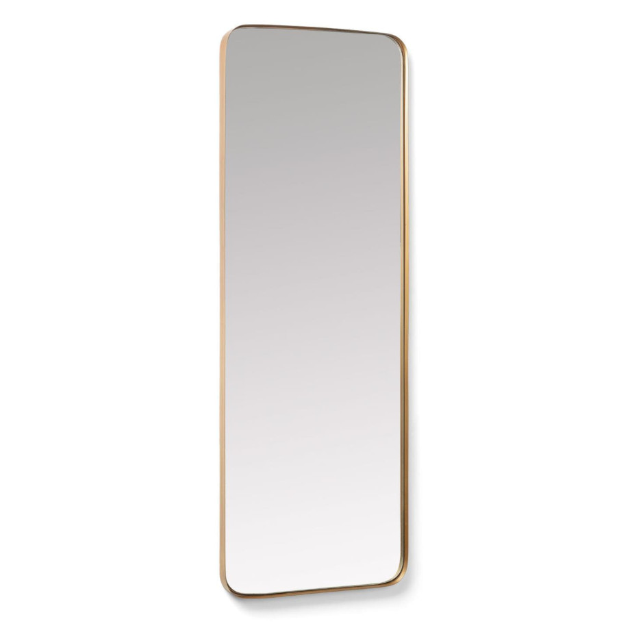 Kave Home Spiegel 'Marco' 150 x 55cm, kleur Goud afbeelding 