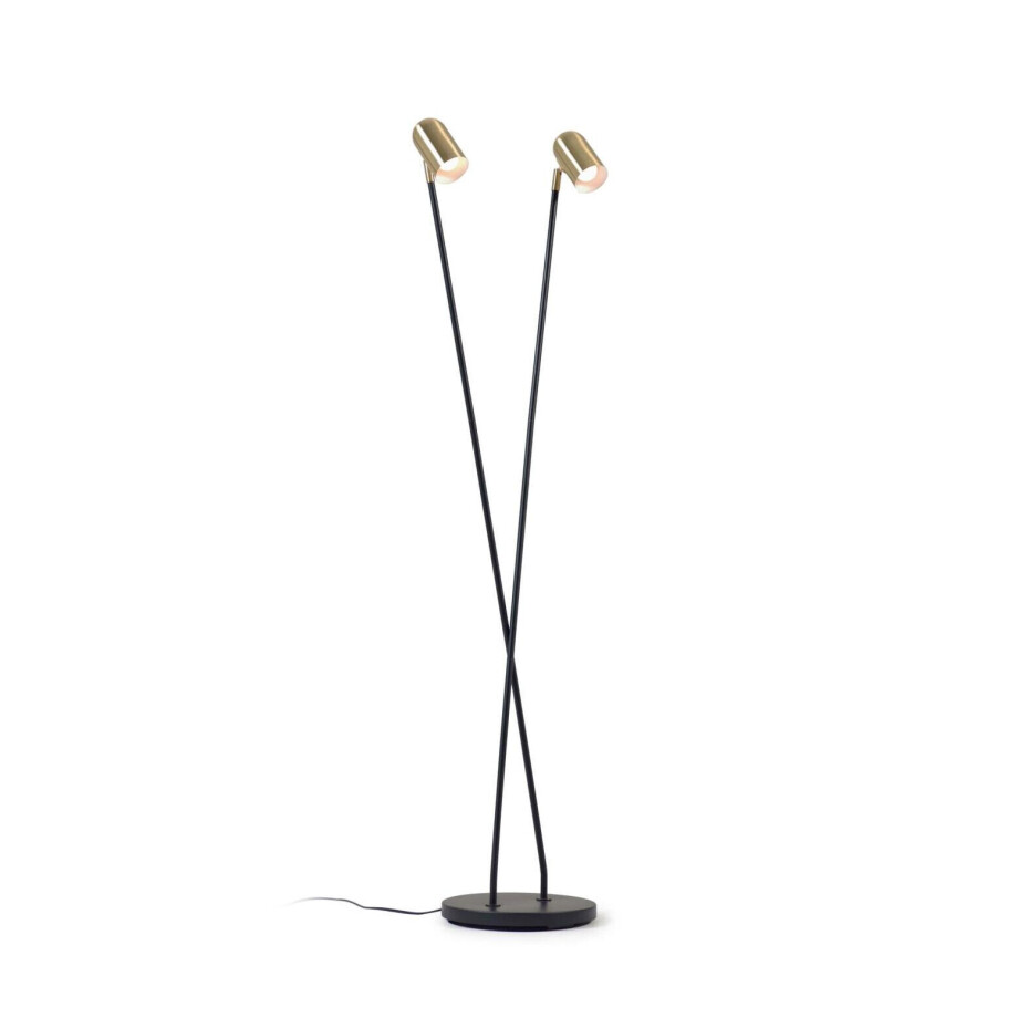 Kave Home Vloerlamp 'Clemence' 2-lamps afbeelding 1