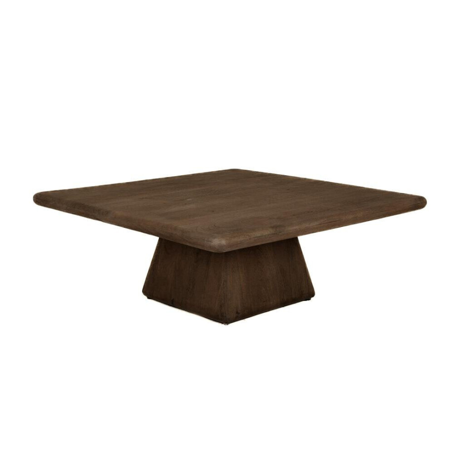 Tower Living Vierkante Salontafel 'Asti' Mangohout, 90 x 90cm, kleur Bruin Tower Living Vierkante Salontafel 'Asti' Mangohout, 90 x 90cm, kleur Bruin afbeelding 1