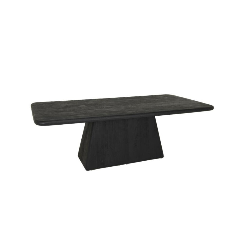 Tower Living Eettafel 'Asti' Mangohout, 260 x 120cm, kleur Zwart afbeelding 1