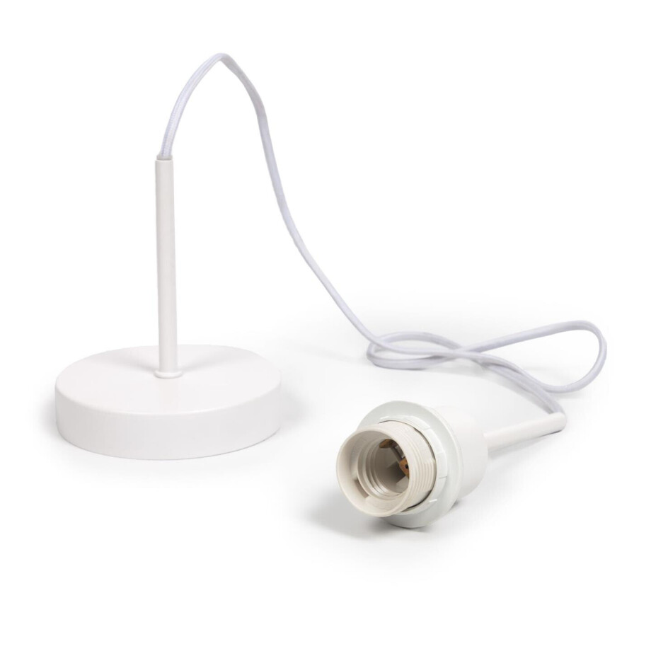 Kave Home Hanglampfitting 'Fulvia' kleur Wit Kave Home Hanglampfitting 'Fulvia' kleur Wit afbeelding 1
