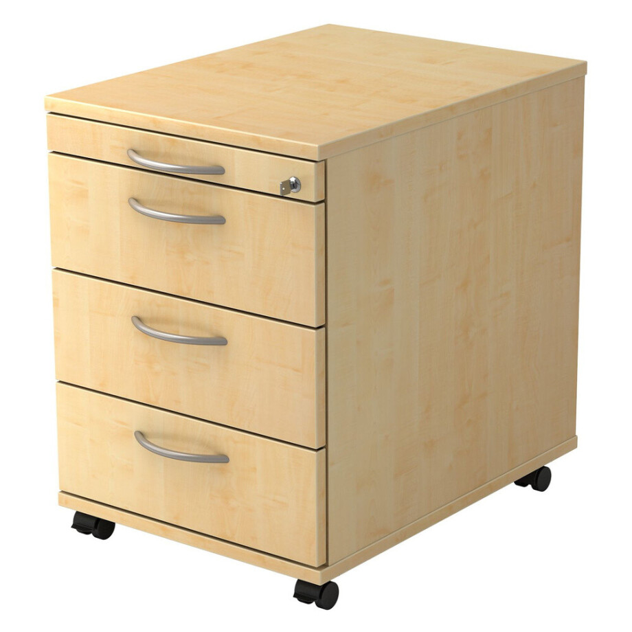 SIGNA AC30 BM - Rolcontainer Esdoorn Metalen handgreep SIGNA AC30 BM - Rolcontainer Esdoorn Metalen handgreep afbeelding 1