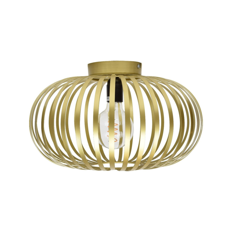 Urban Interiors Plafondlamp 'Low' Ø40cm, kleur Goud afbeelding 1