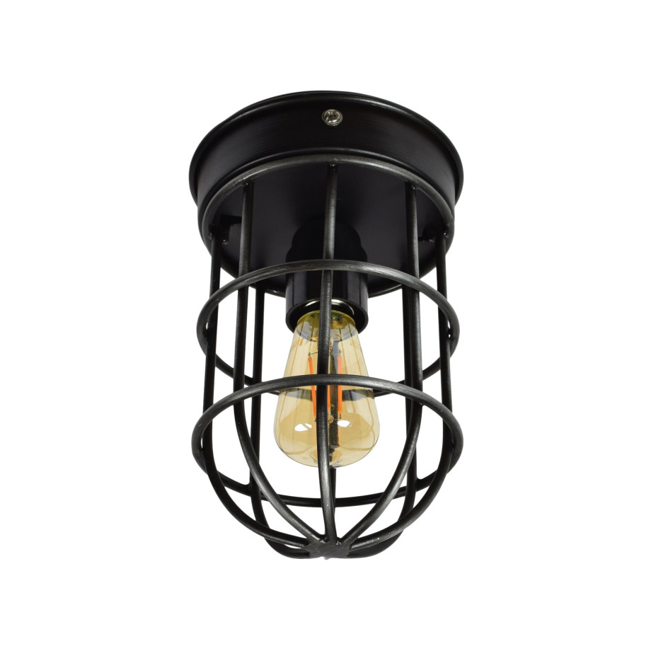 Urban Interiors plafondlamp 'Barn', kleur Vintage Black afbeelding 1