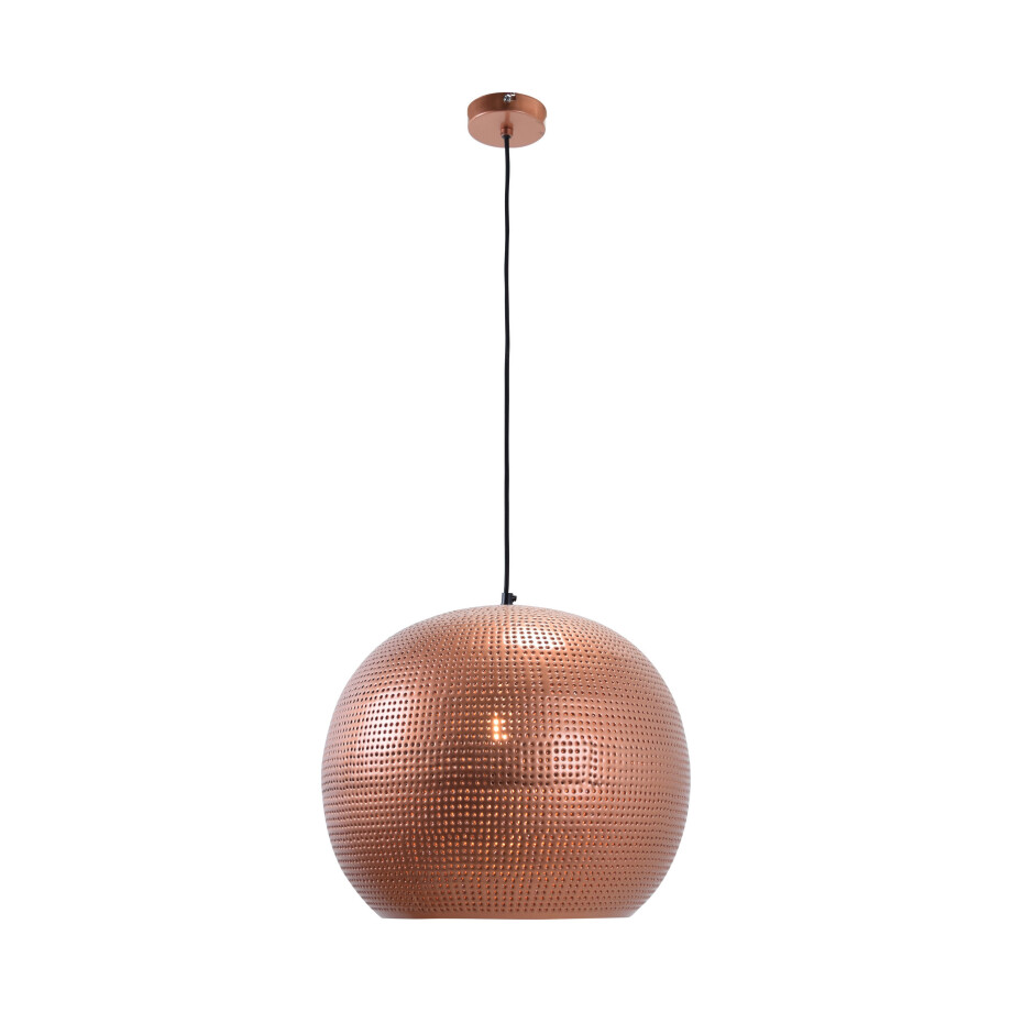 Urban Interiors hanglamp 'Spike Bol XL' Ø40cm, kleur Koper Urban Interiors hanglamp 'Spike Bol XL' Ø40cm, kleur Koper afbeelding 1