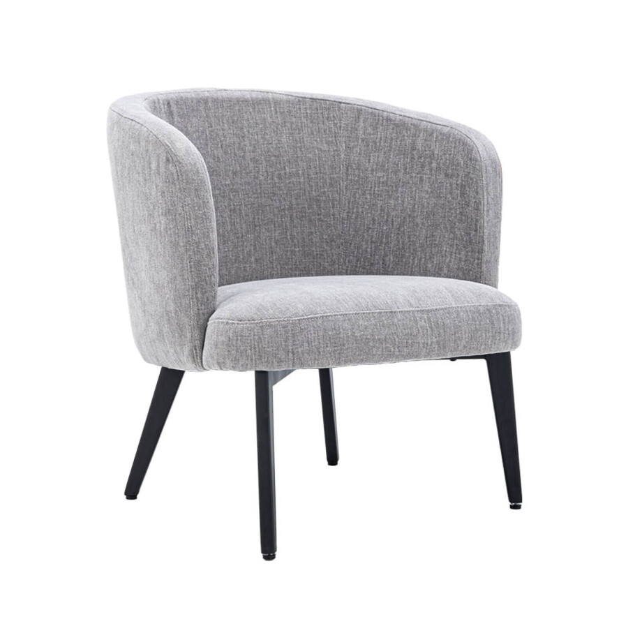 Tower Living Fauteuil 'Albi' kleur Blauwgrijs Tower Living Fauteuil 'Albi' kleur Blauwgrijs afbeelding 1