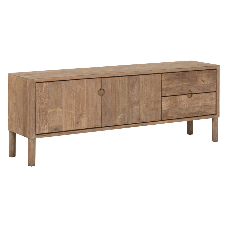DTP Home TV-meubel 'Apollo No. 2' Teakhout, 150cm afbeelding 