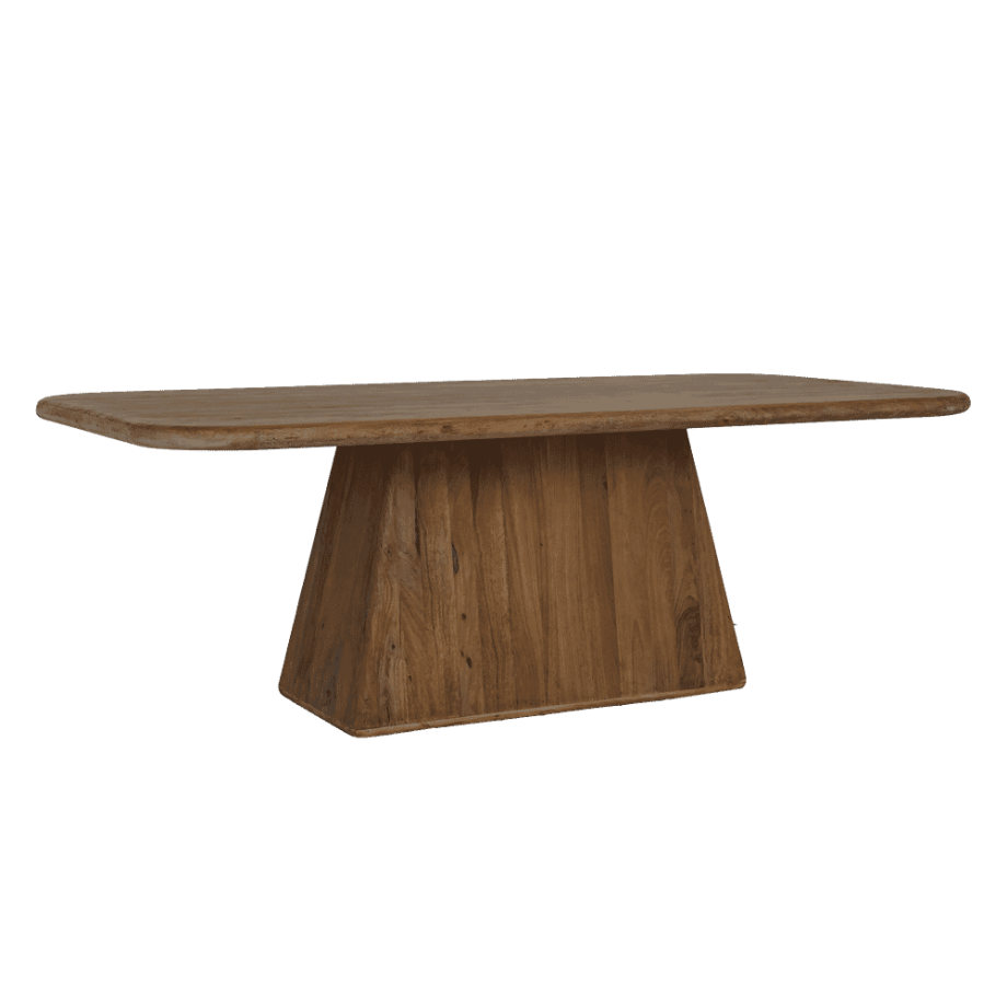 Tower Living Eettafel 'Asti' Mangohout, 180 x 100cm, kleur Bruin afbeelding 1