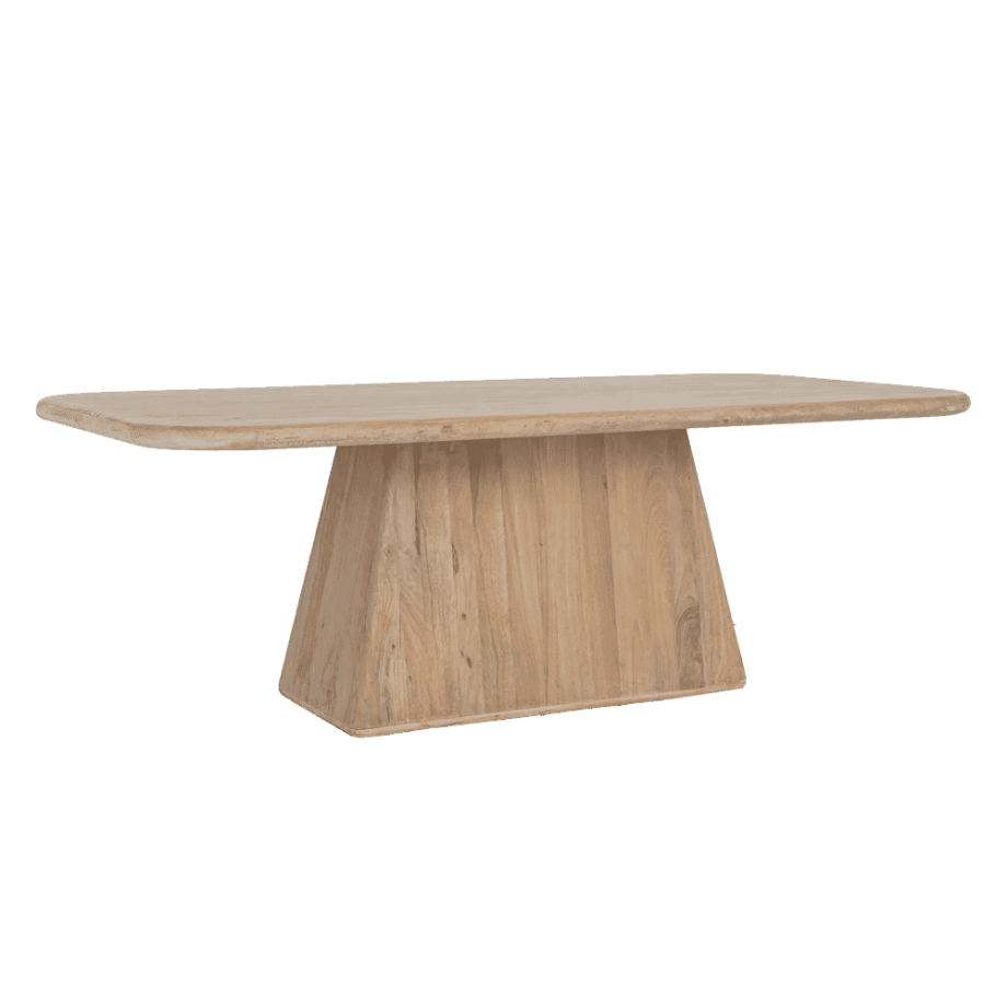 Tower Living Eettafel 'Asti' Mangohout, 240 x 120cm, kleur Naturel afbeelding 1