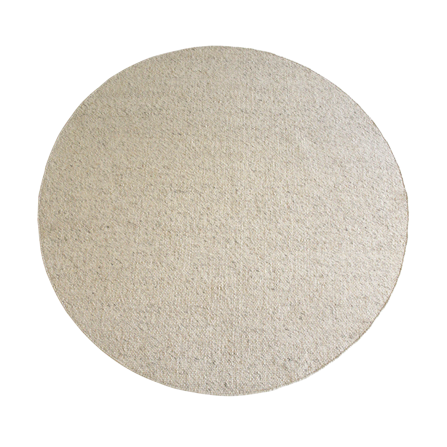 Auckland rond vloerkleed beige - Ø 250 cm afbeelding 1