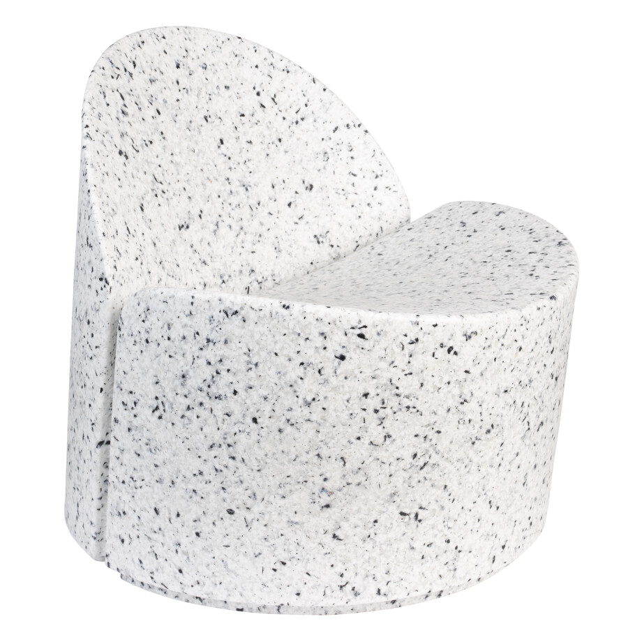 Zuiver Outdoor Fauteuil 'Bloom' kleur Wit Terrazzo afbeelding 1