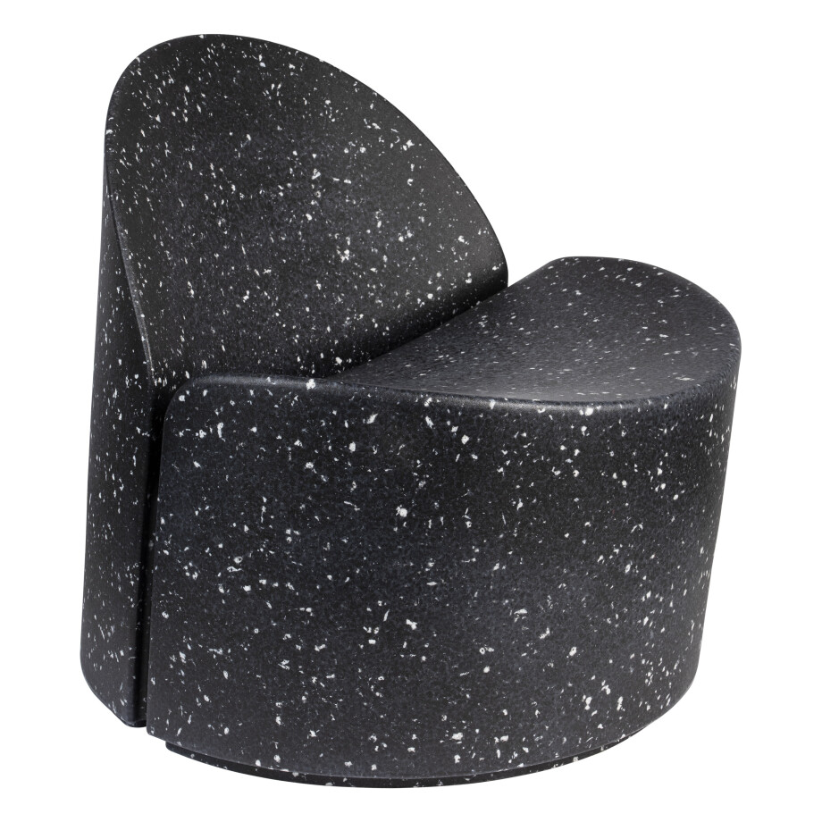 Zuiver Outdoor Fauteuil 'Bloom' kleur Zwart Galaxy Zuiver Outdoor Fauteuil 'Bloom' kleur Zwart Galaxy afbeelding 1