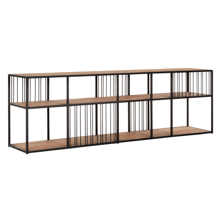 DTP Home TV-meubel 'Barra' Teakhout, 175cm DTP Home TV-meubel 'Barra' Teakhout, 175cm afbeelding 1