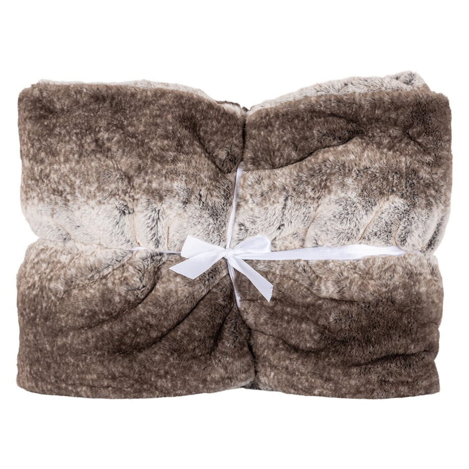 Richmond Plaid 'Nanoek' Furry, kleur Bruin afbeelding 
