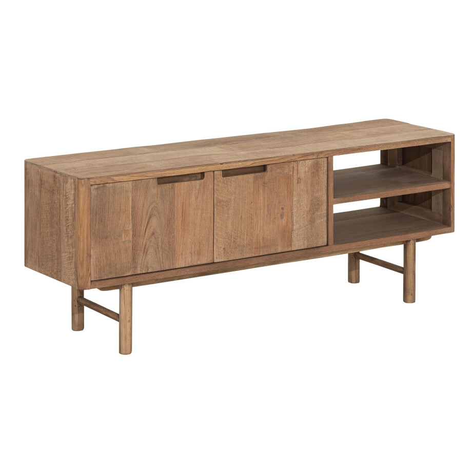 DTP Home TV-meubel 'Bliss' Teakhout, 130cm afbeelding 