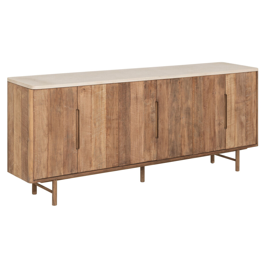 DTP Home Dressoir 'Bliss' Mortex Teakhout, 220cm afbeelding 