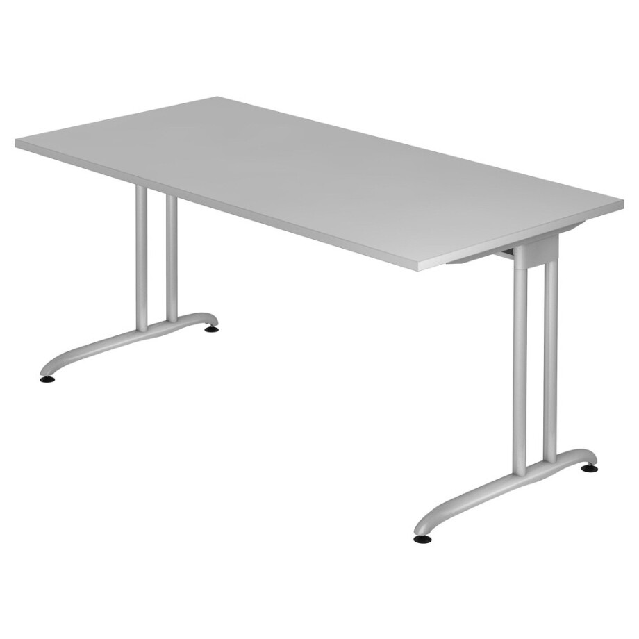 BELA 16 S | Bureau - Grijs 160 x 80 afbeelding 1