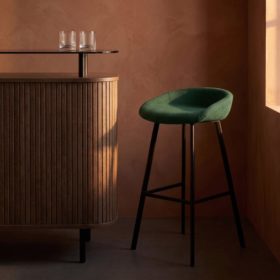 Barkruk Finn - Groen Stoelen 43x41x87 Cm Dekbed Discounter - Dekbed-Discounter.nl Barkruk Finn - Groen Stoelen 43x41x87 Cm Dekbed Discounter - Dekbed-Discounter.nl afbeelding