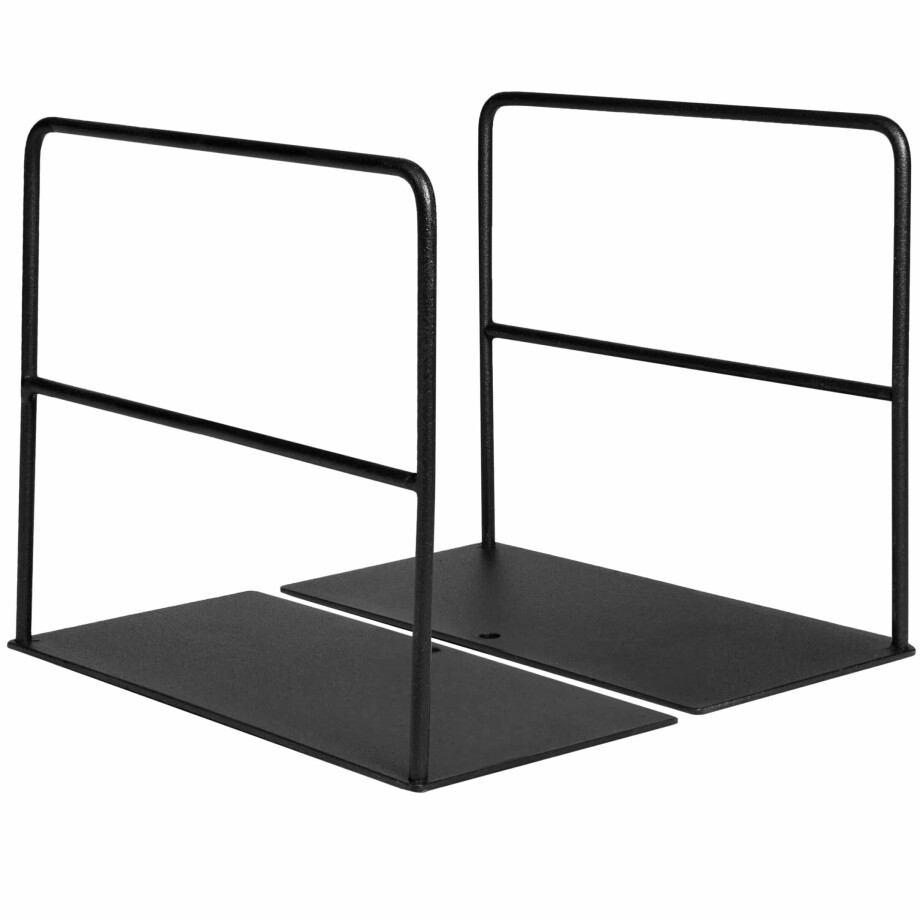 QUVIO Boekensteunen set van 2 - 15 x 7 x 13 cm afbeelding 1