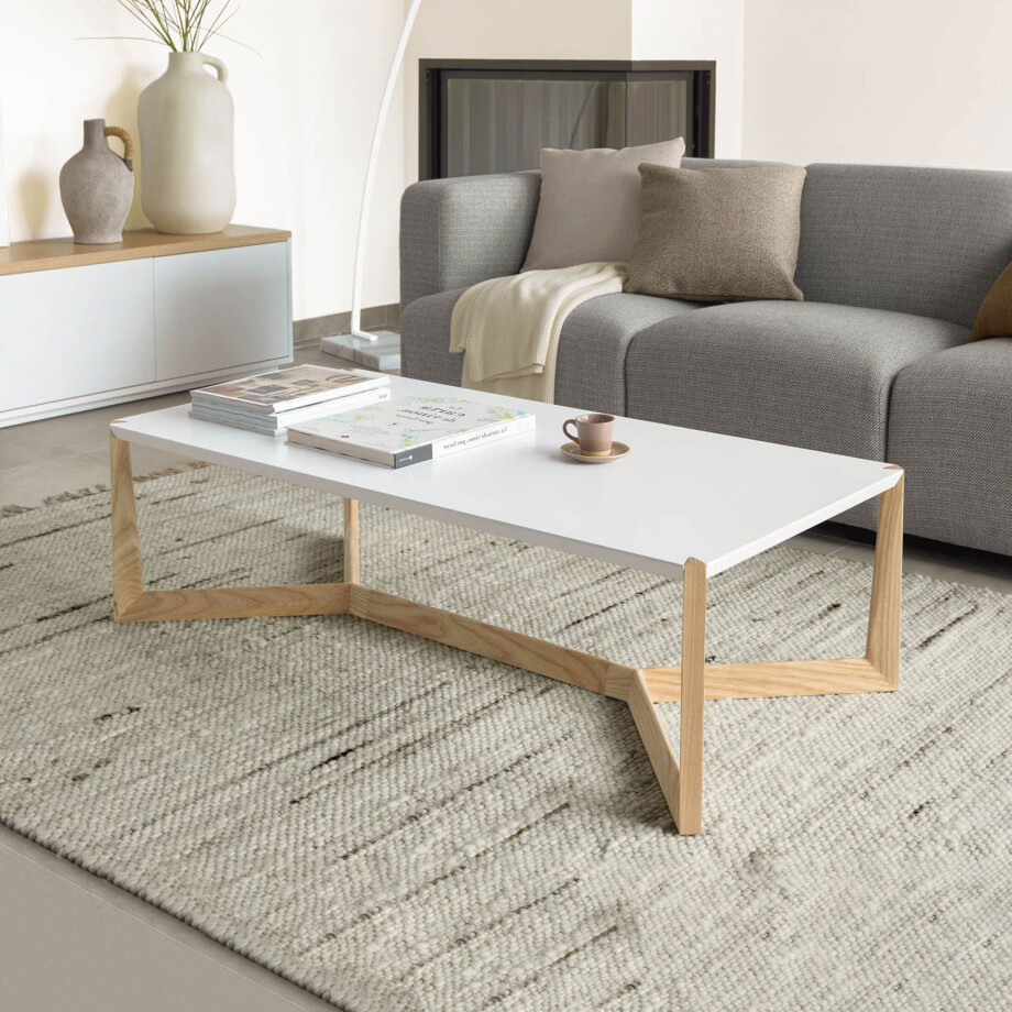 Kave Home Salontafel 'Quatro' 120 x 60cm Kave Home Salontafel 'Quatro' 120 x 60cm afbeelding 1