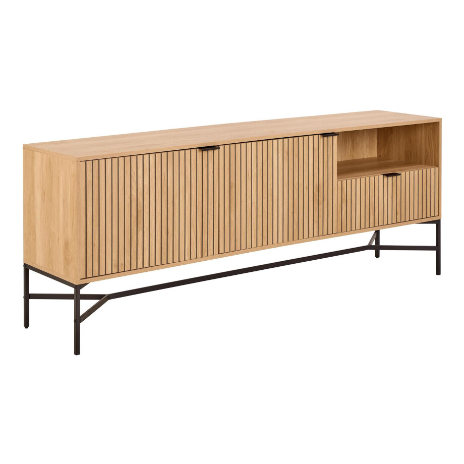 Bendt Dressoir 'Lisette' Eikenhout, 180cm afbeelding 