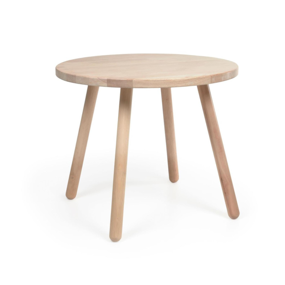 Kave Home Rond Tafeltje 'Dilcia' 55cm, kleur Naturel afbeelding 1