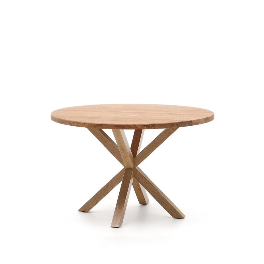 Kave Home Ronde Eettafel 'Argo' Acaciahout, 120cm afbeelding 