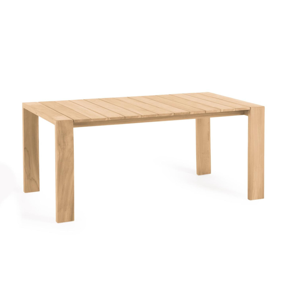 Kave Home Tuintafel 'Victoire' Teakhout, 240 x 110cm afbeelding 1