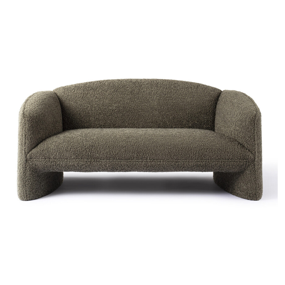 Jesper Home 2-zits Bank 'Nachii' Teddy, kleur Moss Jesper Home 2-zits Bank 'Nachii' Teddy, kleur Moss afbeelding 1