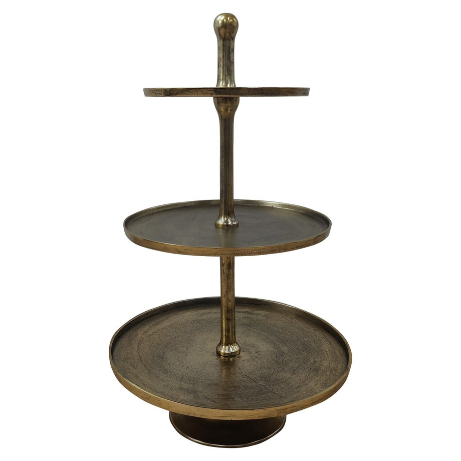 Richmond Etagère 'Fallstaff' 56cm, kleur Brushed Gold afbeelding 1