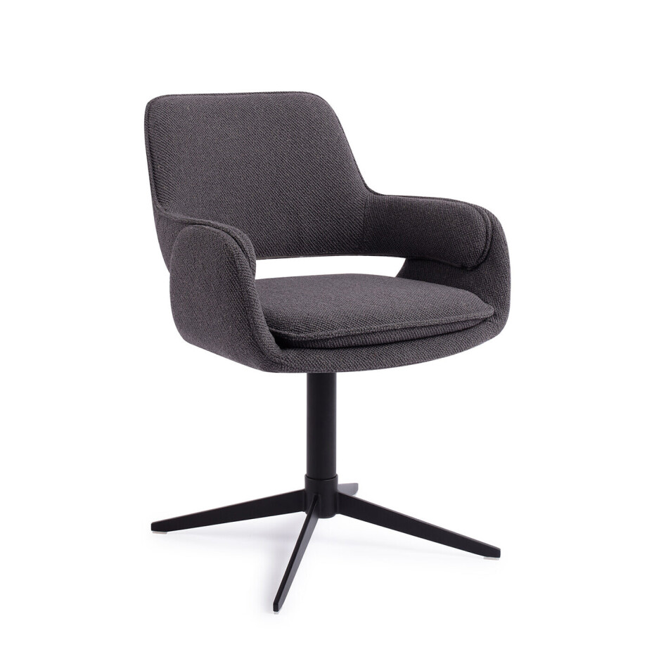 Jesper Home Eetkamerstoel 'Oketo' Draaibaar, kleur Indigo Ink Jesper Home Eetkamerstoel 'Oketo' Draaibaar, kleur Indigo Ink afbeelding 1