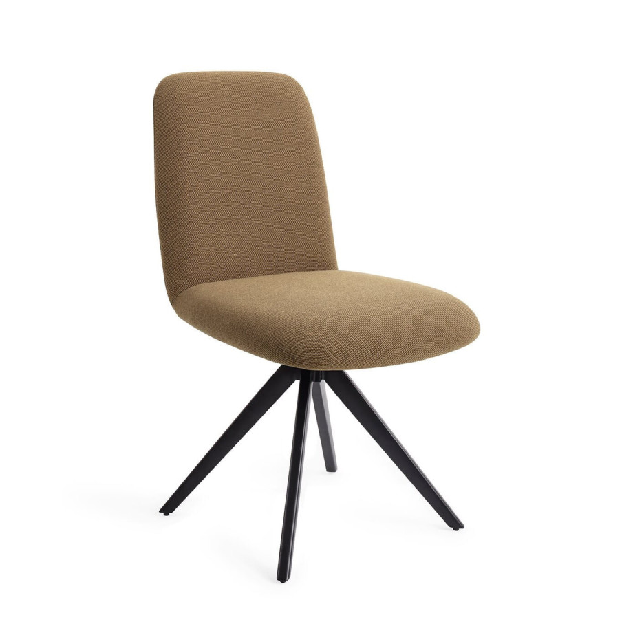 Jesper Home Eetkamerstoel 'Taiwa' Draaibaar, Turn Black, kleur Willow afbeelding 1