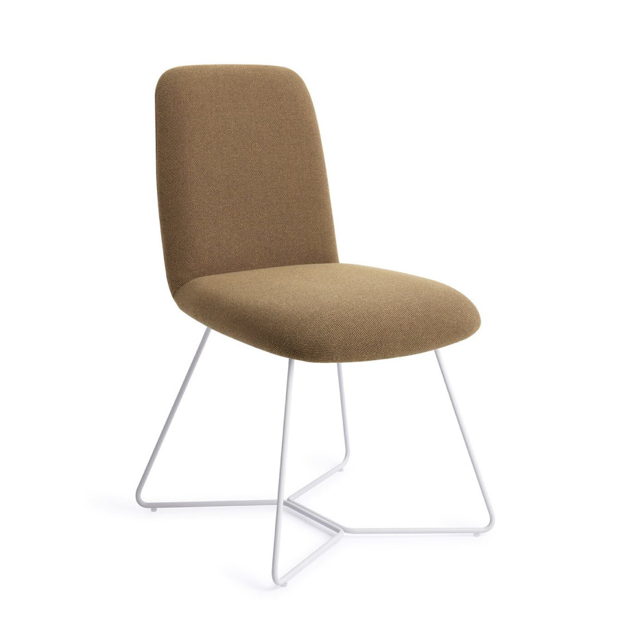 Jesper Home Eetkamerstoel 'Taiwa' Beehive White, kleur Willow afbeelding 1
